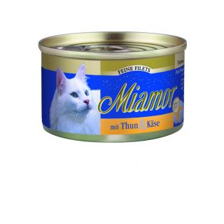 Finnern Miamor Fine Finest tuňák+sýr konzerva 100 g