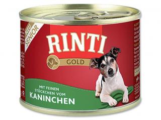 Finnern Rinti Gold Senior konzerva pro psy králík 185 g