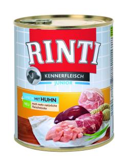 Finnern Rinti Junior konzerva pro psy kuře 800 g