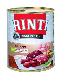 Finnern Rinti konzerva pro psy jehně 800 g