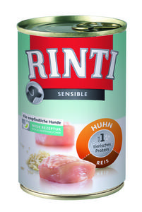 Finnern Rinti konzerva Sensible kuře + rýže 400 g