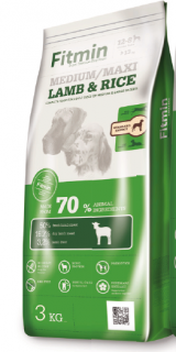 Fitmin dog medium maxi lamb&rice 3 kg