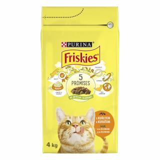 Friskies K kuře + zeleniny 4 kg