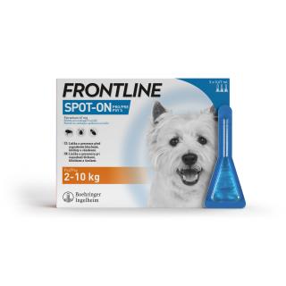Frontline Spot-On Dog S 3 x 0,67 ml (expirace: prosinec 2023)