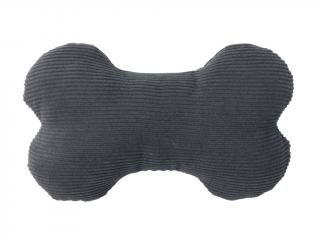 FuzzYard Life plyšová hračka kost šedá L