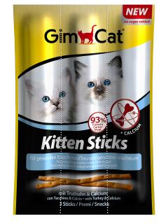 Gimpet Sticks Kitten krocan + calcium 3ks