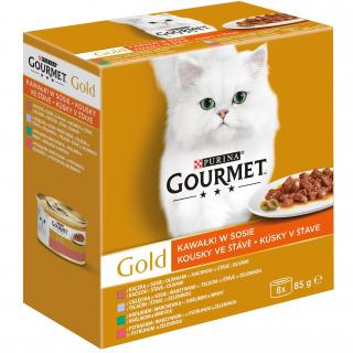 Gourmet Gold multipack Exotic (8ks) - 7+1 zdarma