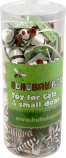 Hračka HUHUBAMBOO zábavná myš 48 ks (balení)