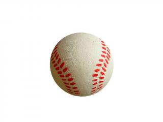 Hračka Míč baseball 6,3cm - pěnový latex