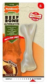 Hračka NYLABONE Extreme Chew Beef Bone XS
