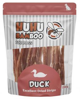 Huhubamboo Basic kachní proužky 250 g
