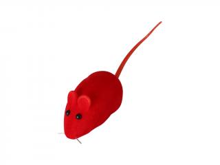 Huhubamboo myš červená 6 cm 1 ks