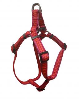 HUHUBAMBOO postroj ŽEBŘÍK 44-72 cm, fuchsie
