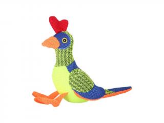 Huhubamboo textilní hračka papoušek 20 cm