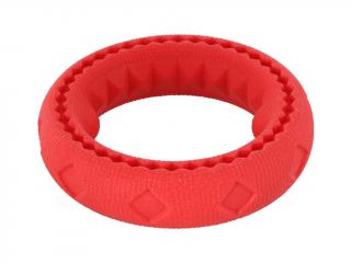 Huhubamboo TPR kruh červený 11 x 11 x 2,6 cm