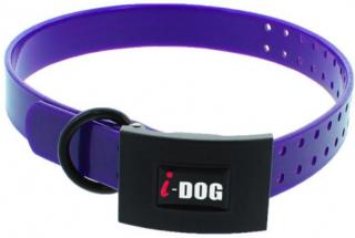 I-Dog Premium obojek, fialový 65x2,5 cm