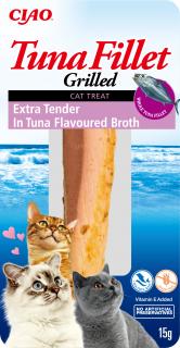 Inaba tuňákový filet pro kočky - tuňák, extra jemný 15 g