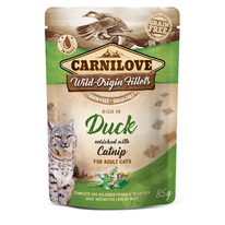 Kapsička Carnilove Cat Pouch Duck with Catnip 85 g