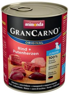 Konzerva Animonda Grand Carno Junior hovězí a krůtí srdce 800 g
