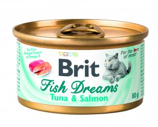 Konzerva Brit Fish Dreams Tuna & Salmon 80 g