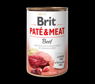 Konzerva Brit Pate & Meat Beef 400 g
