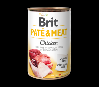 Konzerva Brit Pate & Meat Chicken 400 g