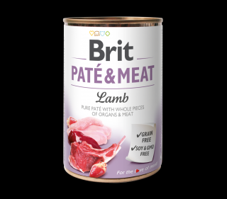 Konzerva Brit Pate & Meat Lamb 400 g