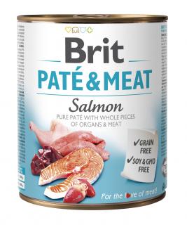 Konzerva Brit Pate & Meat Salmon 800 g