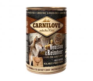 Konzerva Carnilove Wild Meat Venison & Reindeer 400 g