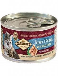 Konzerva Carnilove WMM Adult Cats Turkey & Salmon 100g