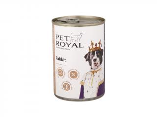 Konzerva Pet Royal pro psy králík 400 g