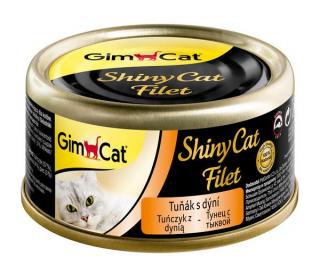 Konzerva ShinyCat filet tuňák s dýni 70 g