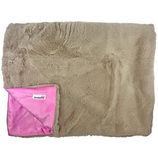 Luxusní měkká deka Doodlebone Pink