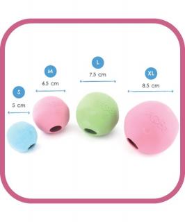 Míček Beco Ball L (7,5 cm) růžový