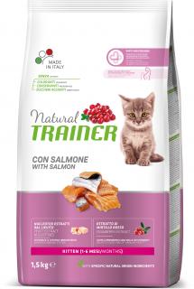 Natural Trainer Cat Kitten losos 1,5 kg