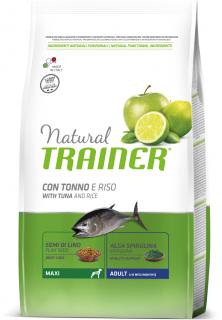Natural Trainer Maxi Adult ryba a rýže 12 kg