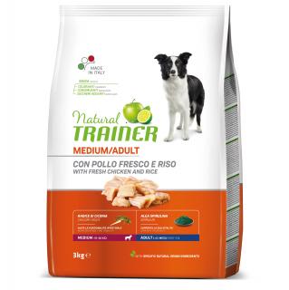 Natural Trainer Medium Adult Čerstvé kuře 3 kg