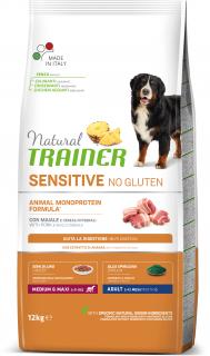 Natural Trainer Sensitive No gluten Adult M/M vepřové 12 kg