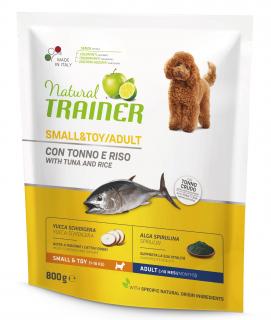 Natural Trainer Small & Toy Adult ryba a rýže 800 g