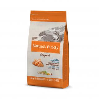 Nature's Variety Original pro kastrované kočky s lososem 1,25 kg