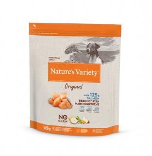 Nature's Variety Original pro malé psy s lososem 600 g