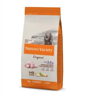 Nature's Variety original pro střední psy s krůtím 12 kg