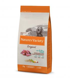 Nature's Variety original pro střední psy s tuňákem 12 kg