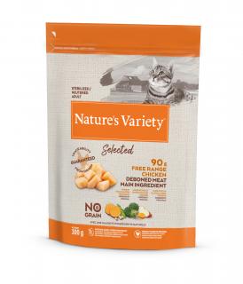 Nature's Variety Selected pro kastrované kočky s kuřecím 300 g