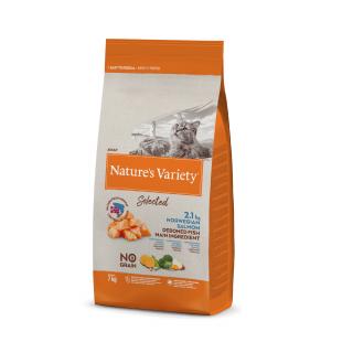 Nature's Variety selected pro kočky s lososem 7 kg