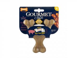 Nylabone hračka Gourmet Wishbone příchuť slanina S