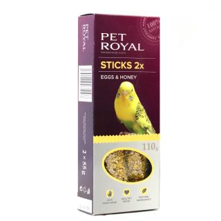 Pet Royal stick andulka vejce a med 2 ks