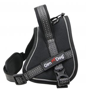Postroj Gimborn Advance XL 3,2 x 82-110 cm černý