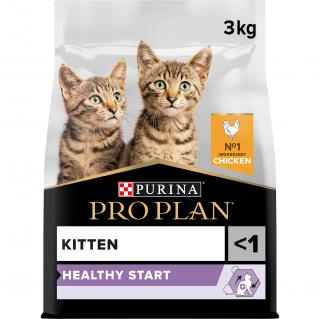 Pro Plan Cat Healthy Start Kitten kuře 3kg