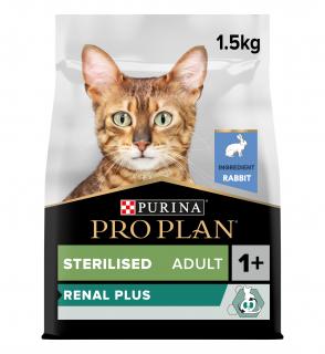 Pro Plan Cat Renal Plus Sterilised králík 1,5 kg